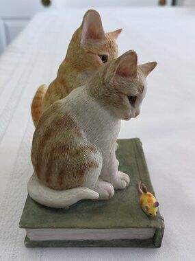 Country Artists Kitten Tales 04663 Mouse Tale Cat Figurine